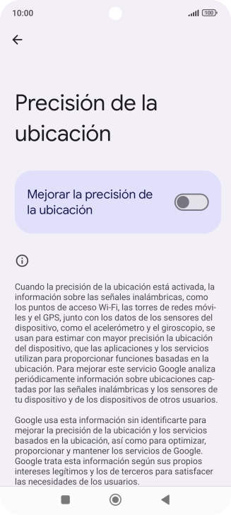 Si pulsas el indicador junto a Si pulsas el indicador junto a
