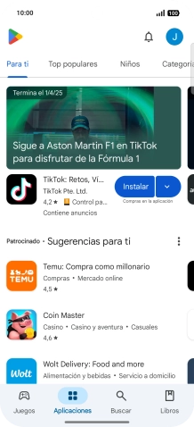 Pulsa Buscar. Pulsa Buscar.