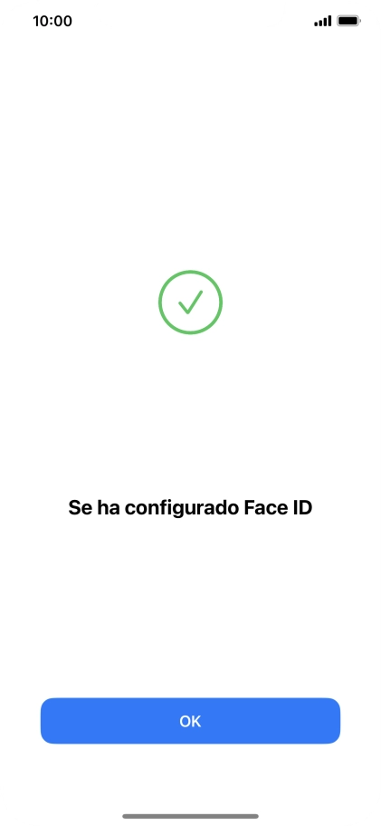 Pulsa OK. Si no has añadido anteriormente un código de seguridad, tendrás que introducir un código de libre elección dos veces consecutivas. Pulsa OK. Si no has añadido anteriormente un código de seguridad, tendrás que introducir un código de libre elección dos veces consecutivas.