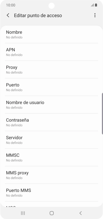 Pulsa Nombre. Pulsa Nombre.