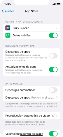 Pulsa el indicador junto a los tipos de contenido deseados para activar o desactivar la función. Pulsa el indicador junto a los tipos de contenido deseados para activar o desactivar la función.