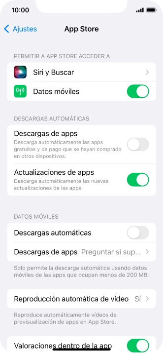 Pulsa el indicador junto a los tipos de contenido deseados para activar o desactivar la función. Pulsa el indicador junto a los tipos de contenido deseados para activar o desactivar la función.