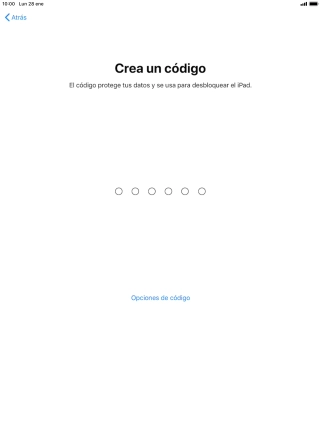 Pulsa Opciones de código. Pulsa Opciones de código.