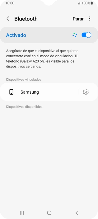 Pulsa la tecla de inicio para terminar y regresar a la pantalla de inicio. Pulsa la tecla de inicio para terminar y regresar a la pantalla de inicio.
