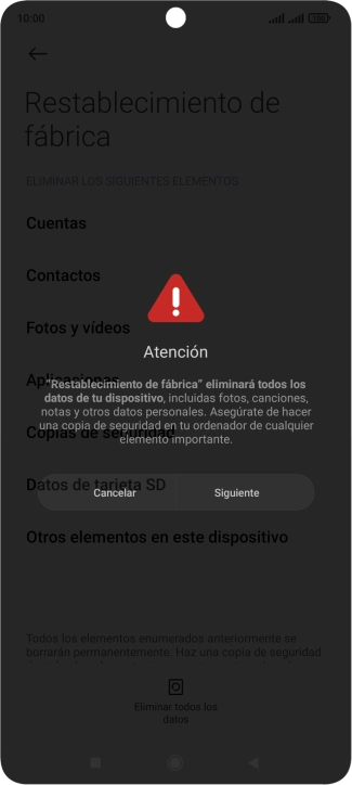 Pulsa Siguiente. Pulsa Siguiente.