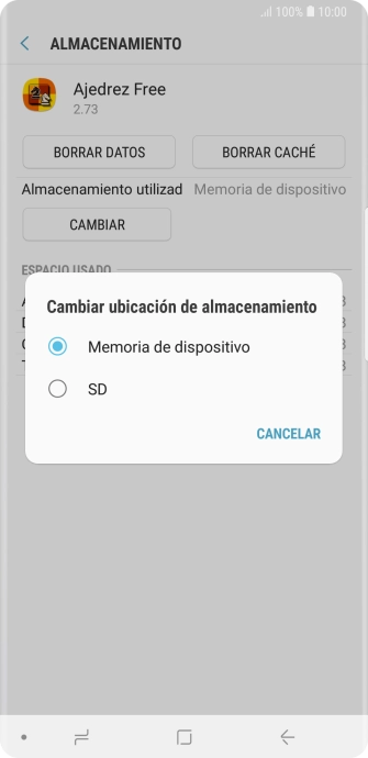 Pulsa el nombre de la tarjeta de memoria. Pulsa el nombre de la tarjeta de memoria.
