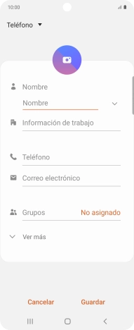 Pulsa la lista desplegable de la guía.