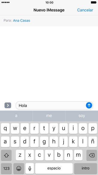 Pulsa la flecha hacia la derecha. Pulsa la flecha hacia la derecha.