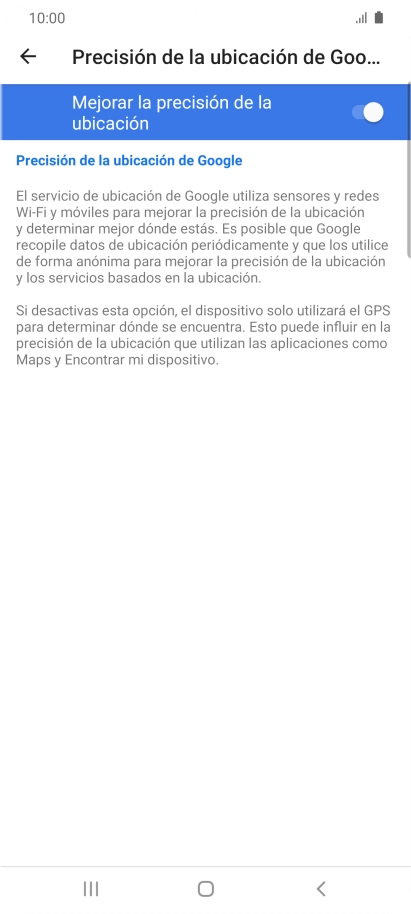 Pulsa el indicador junto a Pulsa el indicador junto a