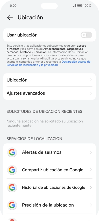 Pulsa el indicador para activar o desactivar la función. Pulsa el indicador para activar o desactivar la función.
