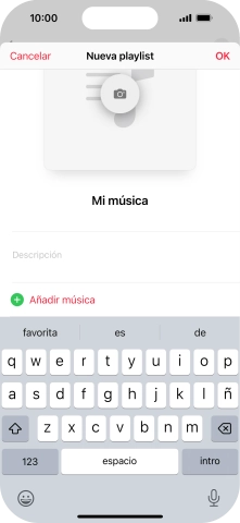 Pulsa Añadir música. Pulsa Añadir música.