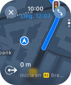 Sigue las indicaciones de la pantalla para llegar al destino deseado. Sigue las indicaciones de la pantalla para llegar al destino deseado.