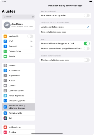 Para añadir nuevas apps descargadas a la pantalla de inicio y a la biblioteca de apps, pulsa Añadir a pantalla de inicio. Para añadir nuevas apps descargadas a la pantalla de inicio y a la biblioteca de apps, pulsa Añadir a pantalla de inicio.