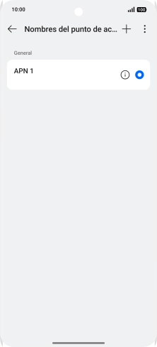 Pulsa el icono de nueva conexión de datos. Pulsa el icono de nueva conexión de datos.