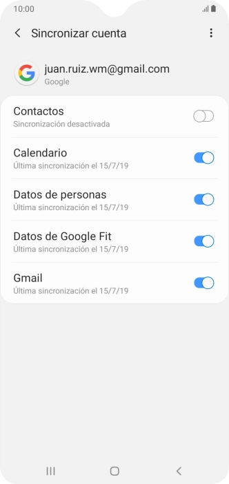 Pulsa el indicador junto a Pulsa el indicador junto a