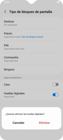 Pulsa Eliminar. Pulsa Eliminar.