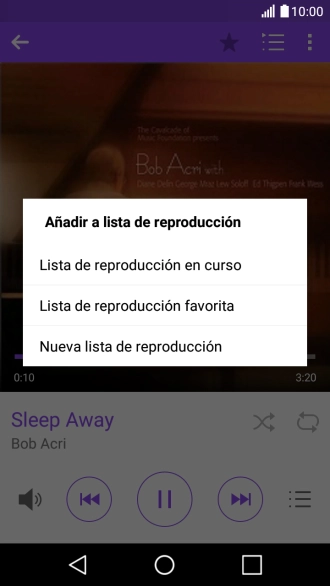 Pulsa Nueva lista de reproducción. Pulsa Nueva lista de reproducción.