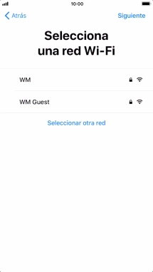 Pulsa la red wifi deseada. Pulsa la red wifi deseada.