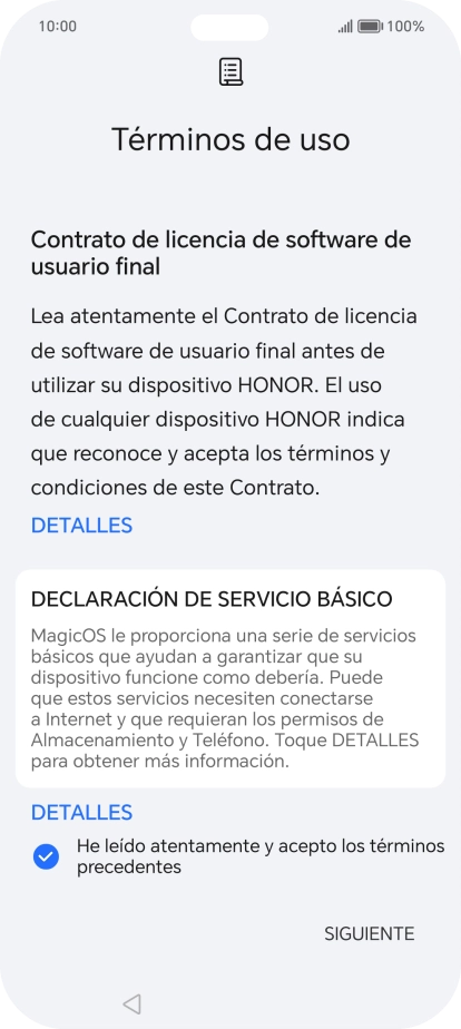 Pulsa SIGUIENTE.