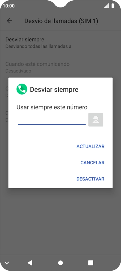 Pulsa DESACTIVAR. Pulsa DESACTIVAR.
