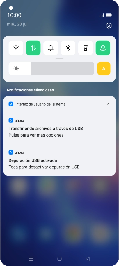 Pulsa Pulse para ver más opciones.