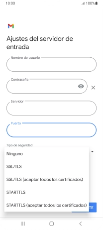 Pulsa SSL/TLS.