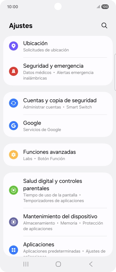 Pulsa Ubicación.