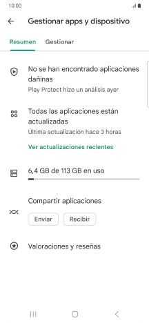 Pulsa Gestionar. Pulsa Gestionar.