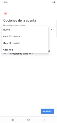 Pulsa el ajuste deseado. Pulsa el ajuste deseado.