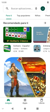 Pulsa el icono de perfil. Pulsa el icono de perfil.