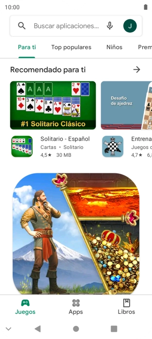 Pulsa el icono de perfil. Pulsa el icono de perfil.