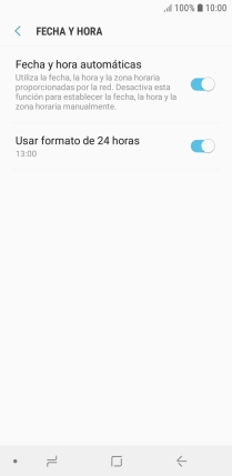 Pulsa la tecla de inicio para terminar y regresar a la pantalla de inicio. Pulsa la tecla de inicio para terminar y regresar a la pantalla de inicio.