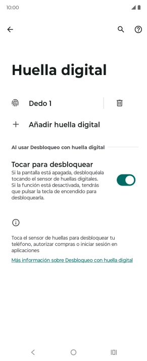 Pulsa la tecla de retroceso. Pulsa la tecla de retroceso.