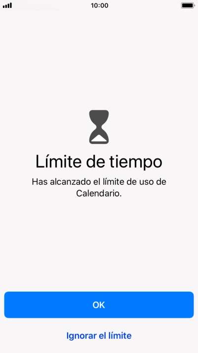 Pulsa Ignorar el límite. Pulsa Ignorar el límite.