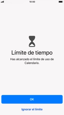 Pulsa Ignorar el límite. Pulsa Ignorar el límite.