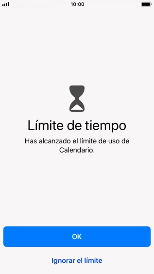 Pulsa Ignorar el límite. Pulsa Ignorar el límite.