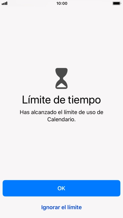 Pulsa Ignorar el límite. Pulsa Ignorar el límite.