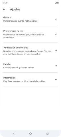 Pulsa Preferencias de red.
