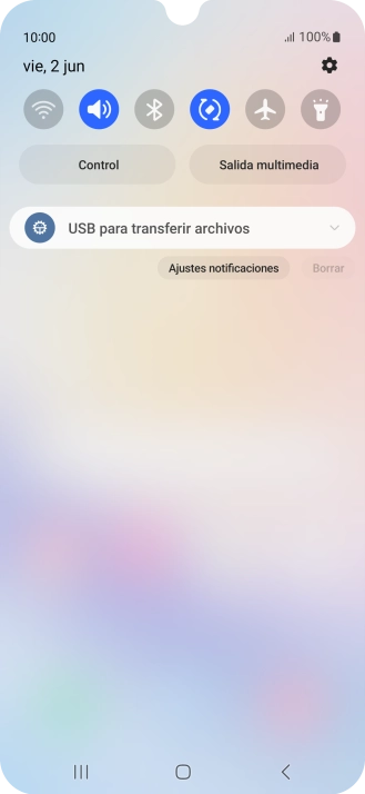 Pulsa la lista desplegable.