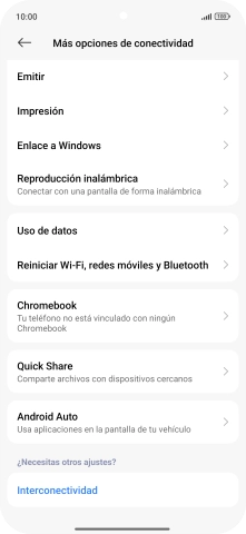 Pulsa Uso de datos. Pulsa Uso de datos.