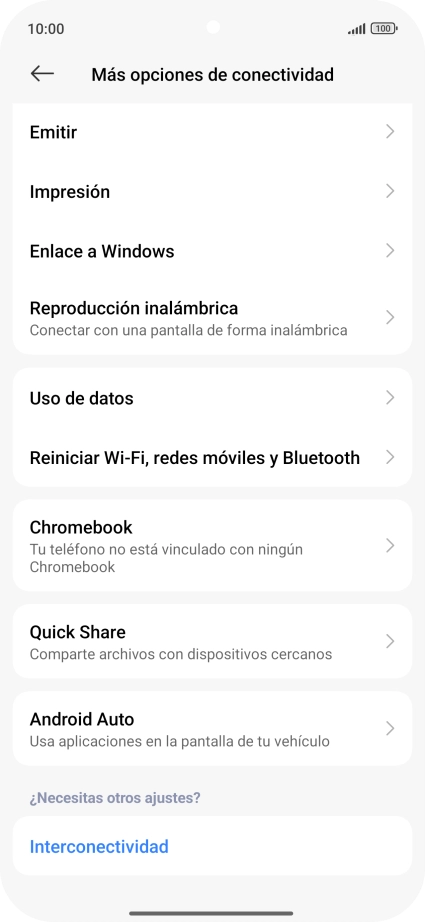Pulsa Uso de datos. Pulsa Uso de datos.