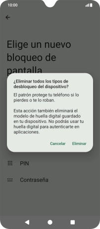 Pulsa Eliminar. Pulsa Eliminar.