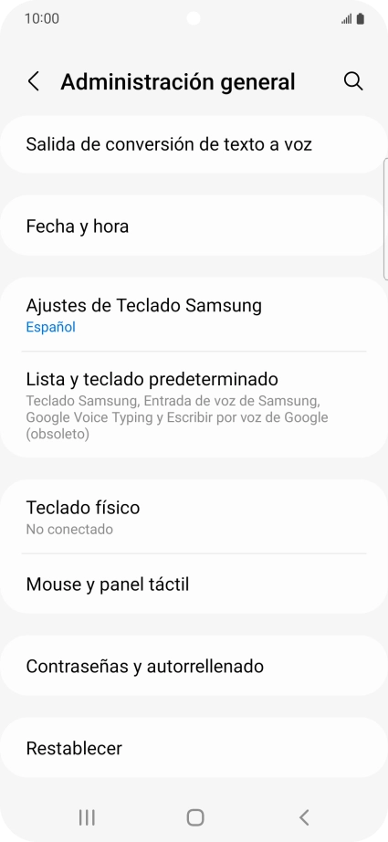 Pulsa Fecha y hora. Pulsa Fecha y hora.