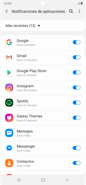 Pulsa la lista desplegable. Pulsa la lista desplegable.