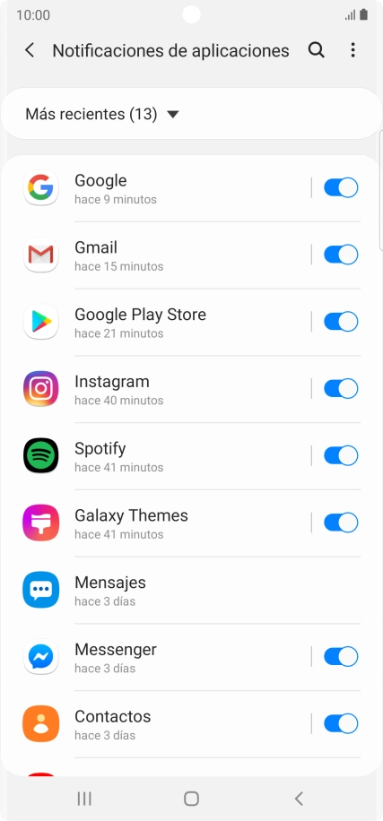 Pulsa la lista desplegable. Pulsa la lista desplegable.