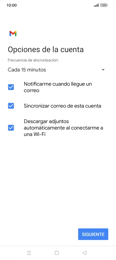 Pulsa la lista desplegable bajo 