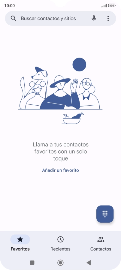 Pulsa el icono de menú. Pulsa el icono de menú.