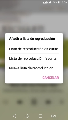 Pulsa Nueva lista de reproducción. Pulsa Nueva lista de reproducción.