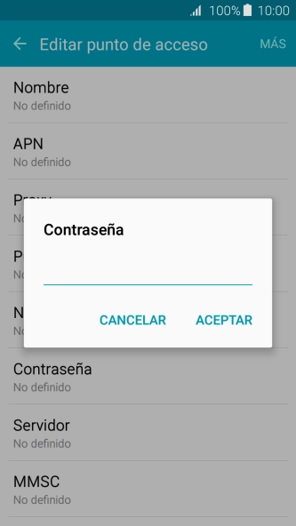 Introduce wap125 y pulsa ACEPTAR. Introduce wap125 y pulsa ACEPTAR.