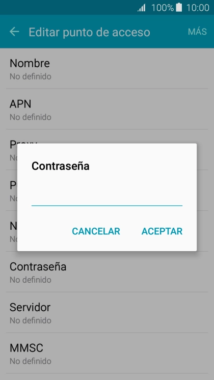 Introduce wap125 y pulsa ACEPTAR. Introduce wap125 y pulsa ACEPTAR.